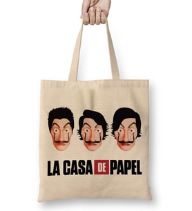 La Casa De Papel 02 Bez Çanta Uzun Saplı