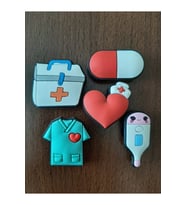 Odaburada Terlik Süsü-Terlik Tokası Sağlıkçı-Doktor-Hemşire 5'li Set