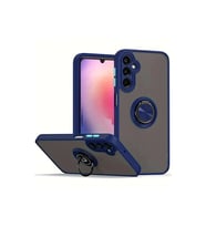 Galaxy S23 Fe Kılıf Montreal Yüzüklü Kapak - Lacivert