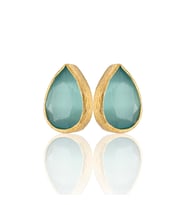Kadir Jewellery 22 Ayar Altın Kaplama Kadın Minimal Küpe -El İşçiliği Ve Hipoalerjenik Küpe