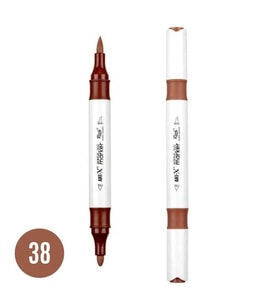 RİCH 17889-38 ART-X ÇİFT TARAFLI DUO AKRİLİK MARKER KAHVERENGİ