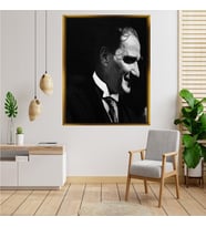 ÇERÇEVELİ ATATÜRK TABLO S488