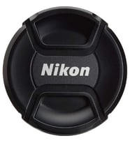 52mm Snap On Lens Kapağı, Nikon Uyumlu (Siyah)