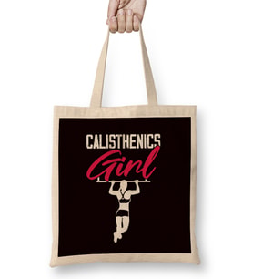 Calisthenics Girl Street Workout Gym Fitness Training Sports Bez Çanta Uzun Saplı