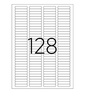 Jokey Kırtasiye 5 TABAKA A4 Laser Etiket Beyaz 43,2 x 8,5 mm