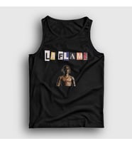 Presmono Unisex Siyah La Flame Astroworld Travis Scott Atlet 42747tt