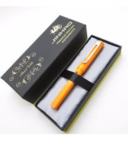 Jinhao Parlak Turuncu Roller Kalem  İsme Özel Kalem