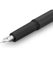 Kaweco Orijinal Dolma Kalem 060 Siyah Krom I Premium Al??Minyum Dolma Kalem M??Rekkep Kartu? Lar?? I
