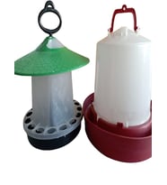 Tavuk Yemlik 4 Kg Ve Tavuk Suluk 8 Lt  (Tavuk , Civciv Ve Hindi İçin Yemlik )