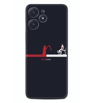 Xiaomi Poco M6 Pro 5G Kılıf Silikon Desen Özel Seri Dead Line 1662