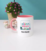 Kimya Mühendisi Kupa Bardak Pembe