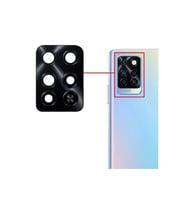 Tkgz Infinix HOTE 10 PRO Arka Kamera Camı Lens Yapışkanlı