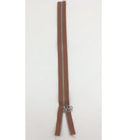 Angel Çanta Aksesuar Başlıklı Fermuar 40 Cm Gümüş Metal Taba