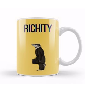 Fantastic Mr Fox RICHITY Kupa Bardak Porselen
