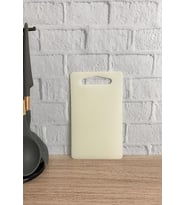 Kesme Tahtası Plastik Beyaz 14x24 cm