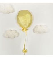 Pamuka Altın Balon Duvar Dekoru