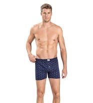 Jiber Erkek Baskılı Karışık Renk Boxer 130 - 6 Adet