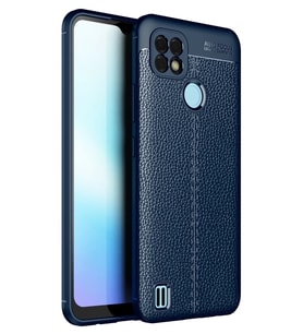 Mey İthalat® Realme C21 Kılıf Auto Focus Kapak - Lacivert