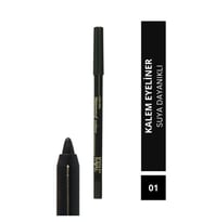 Suya Dayanıklı Göz Kalemi - Selective Waterproof Eyeliner Pencil - No: 01