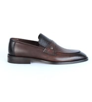 Pierre Cardin 4635 Exclusıve Neolit Hakiki Deri Erkek Klasik Ayakkabı (Kahverengi)