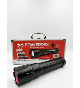 Powerdex PD-15500 Profesyonel Şarj Edilebilir El Feneri - 60W 6000 Lümen