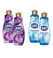 Abc Konsantre Çamaşır Yumuşatıcısı 1440 ml 4 lü Karma Paket