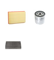 Bosch Filtre Bakım Seti Seat Leon 1.6 16v 1999-2006 AZD BCB Motor Hava + Yağ F. + Polen Filtre Bosch