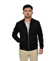 Erkek Mevsimlik Süet Spor Mont 8051 BGL-ST04373 (Siyah)