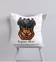BK Gift Kişiye Özel Happy Halloween Tasarımlı Yastık-6