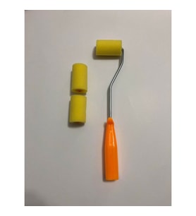 Sünger Rulo Fırça 5 cm. 3 Yedekli 
