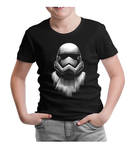 Star Wars - Storm Trooper Siyah Çocuk Tshirt