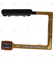 Xiaomi Redmi Note 13 5G Uyumlu Parmak İzi Tuş + Film 2312DRAABC SİYAH