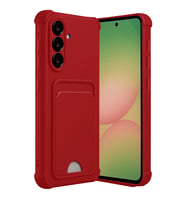 Northcity Samsung Galaxy A17 5G Kelvin Kartvizitli Silikon - Kırmızı