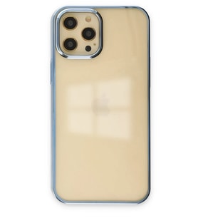 Pilelistore   iPhone 12 Pro Max Kılıf Element Silikon - Mavi