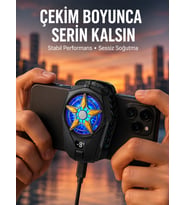 Oyunlar İçin Telefon Soğutucu - 65-85 Mm Uyumlu, Dijital Ekranlı Yeni Nesil