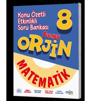 FENOMEN YAYINLAR Orjin 8 Matematik Konu Özetli Etkinlikli Soru Bankası