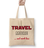 Travel More & Work Less for Travelers Bez Çanta Uzun Saplı