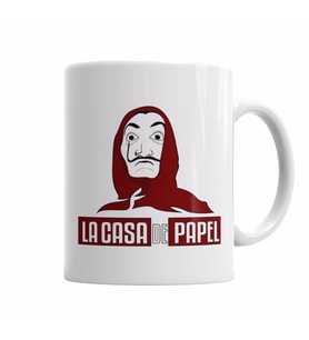 Casa de Papel Kupa Bardak Porselen