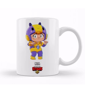 Brawl Stars Bea Kupa Bardak Porselen
