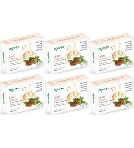 Agarta El Yapımı Doğal Sabun 150GR Leke (6 Lı Set)