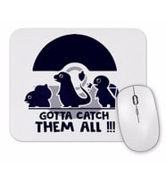 Pokemon Gotta catch'Em All Mouse Pad