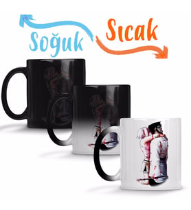 Sasusaku Sihirli Kupa Bardak Porselen