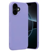 iPhone 17 Nano içi Kadife Silikon - Lila