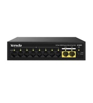 TENDA 10port 80w 8port PoE S110PC 10/100 2-Uplink Yönetilemez Switch