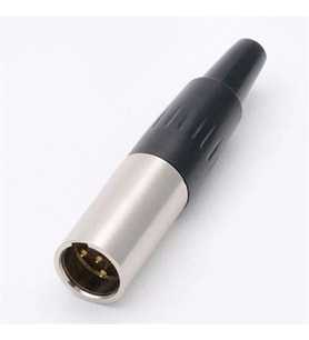 Mini Canon XLR 3 Pin Erkek Jack Fiş 10X47mm