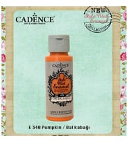 Cadence Style Matt Enamel Cam & Porselen Boyası 59 ml. E-340 Balkabağı 
