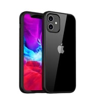 BİKAPAK ELİT SHINE IPHONE 12 MINI KAPAK (Siyah-Siyah)