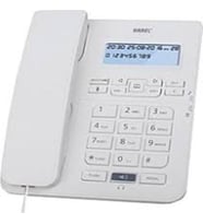 Karel Tm145 Ekranlı Masaüstü Kablolu Telefon Beyaz
