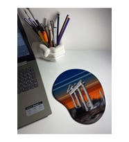 Apollon Tapınağı-side Temalı Bilek Destekli Mouse Pad