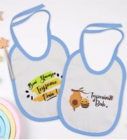BK Kids Teyze Tasarımlı 2’li Mavi Mama Önlüğü-2
